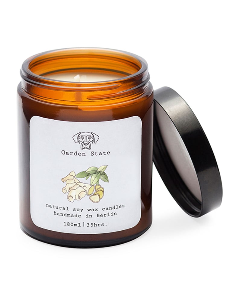 Garden State Green Tea and Ginger Scented Soy Wax Candle