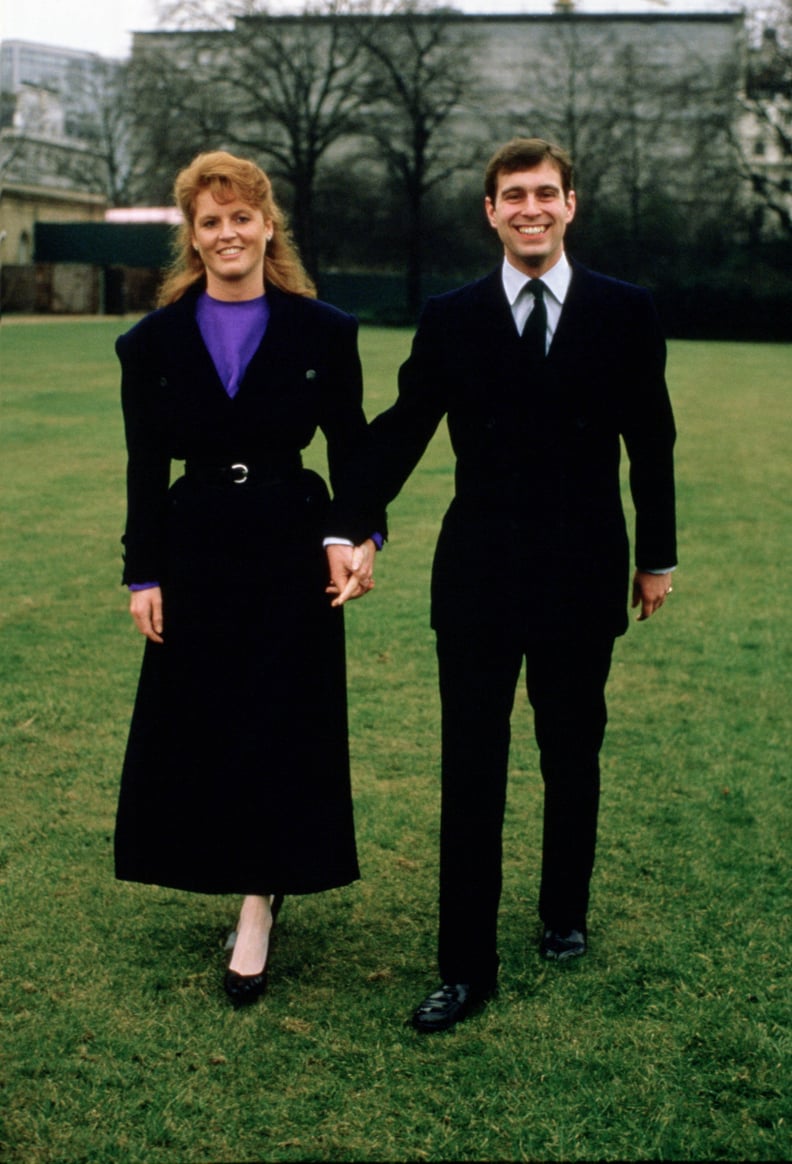 Prince Andrew and Sarah Ferguson Engagement Announcement, March 1986