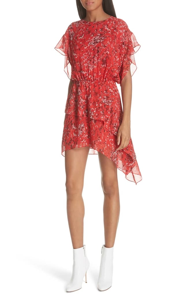 IRO Print Ruffle Dress