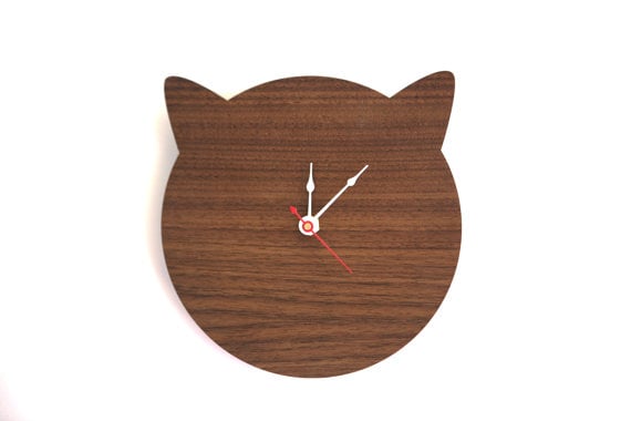 Cat Clock ($35+)