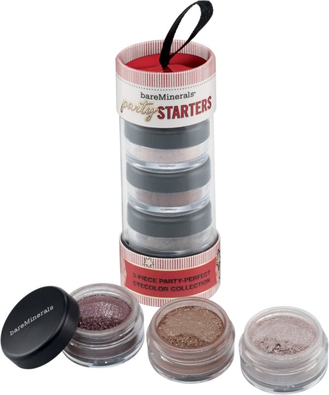 shimmering stack of loose pigments