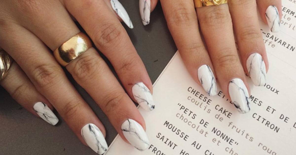 Stone Nails- The New Manicure Trend To Rock Now