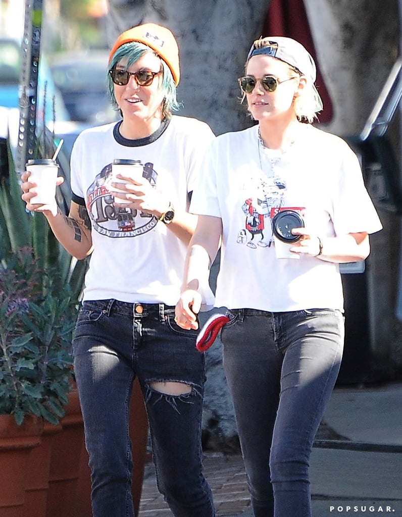 Kristen Stewart and Alicia Cargile Kissing in LA July 2016