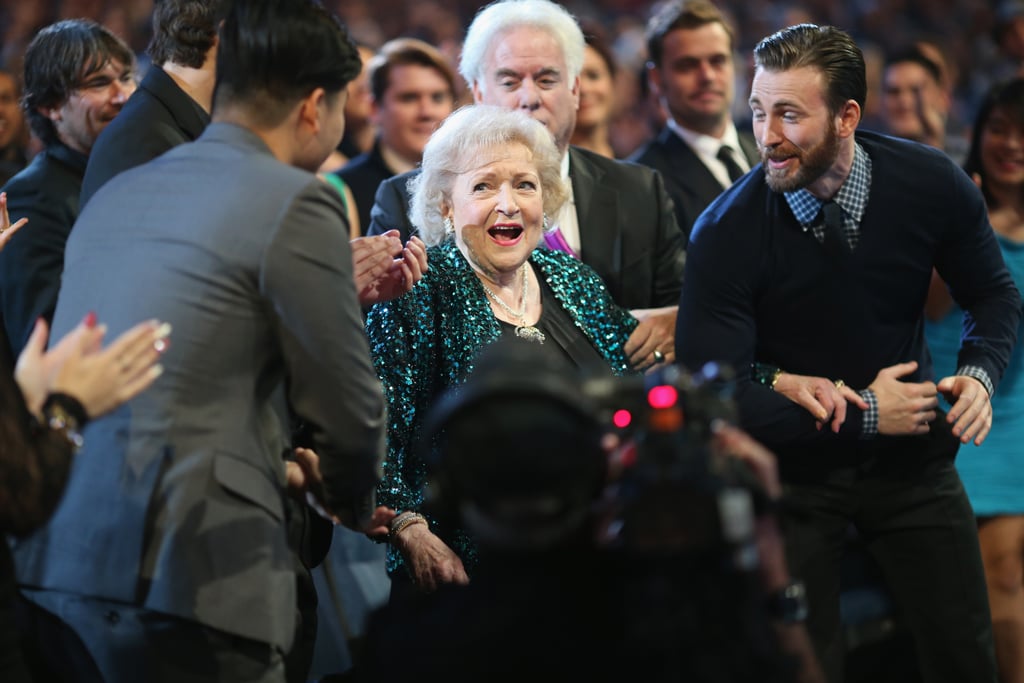 Betty White was shocked by her win.