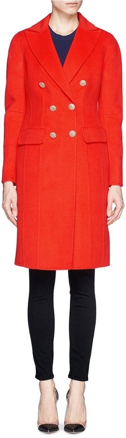 St. John Wool Angora Cashmere Coat ($1,960)