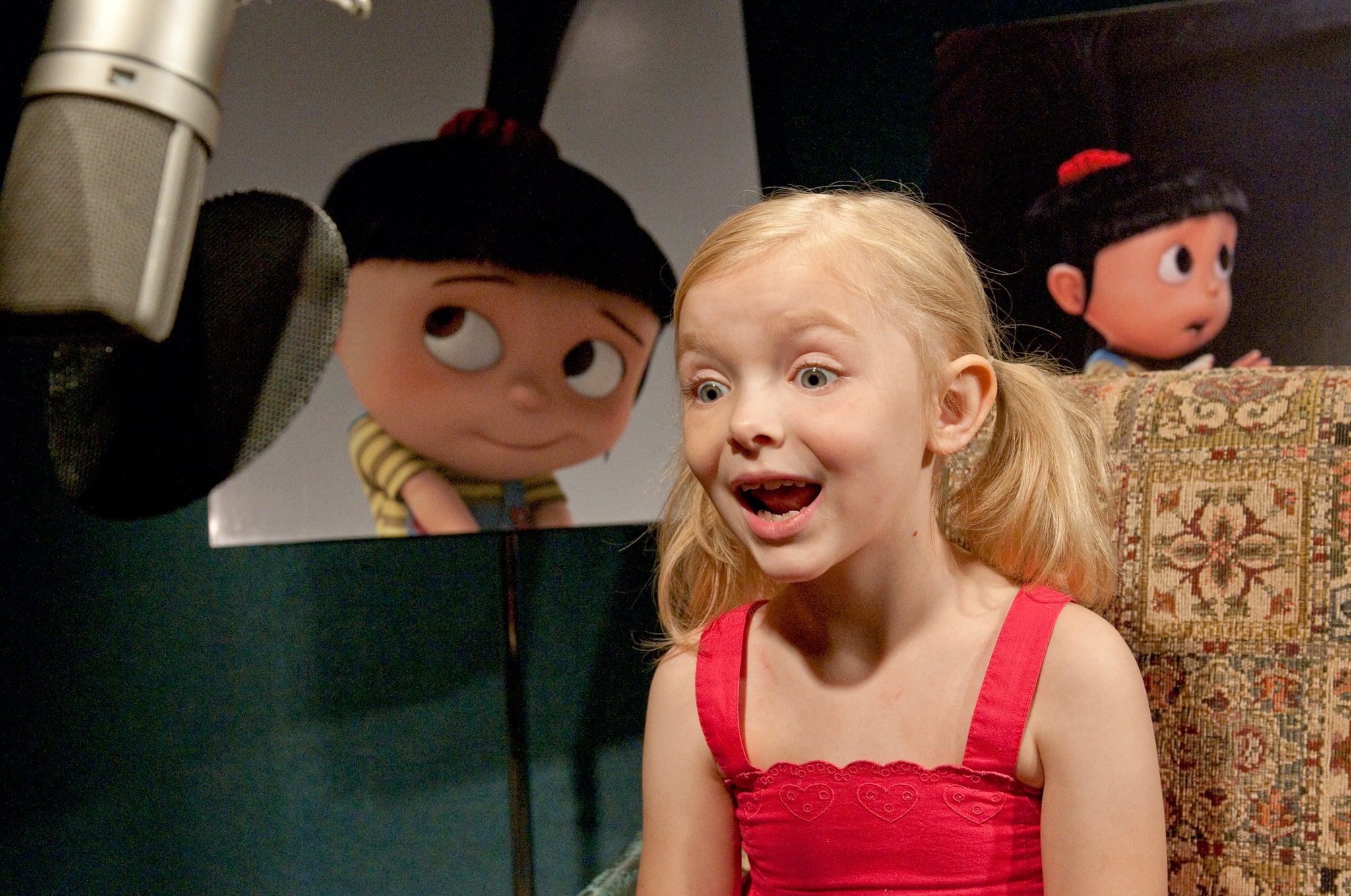 DESPICABLE ME, Elsie Fisher (voice of Agnes), 2010. ph: Suzanne Hanover/Universal/courtesy Everett Collection