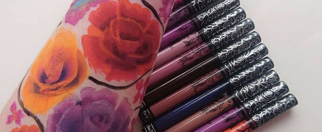 Kat Von D Rose Lipstick Swatches