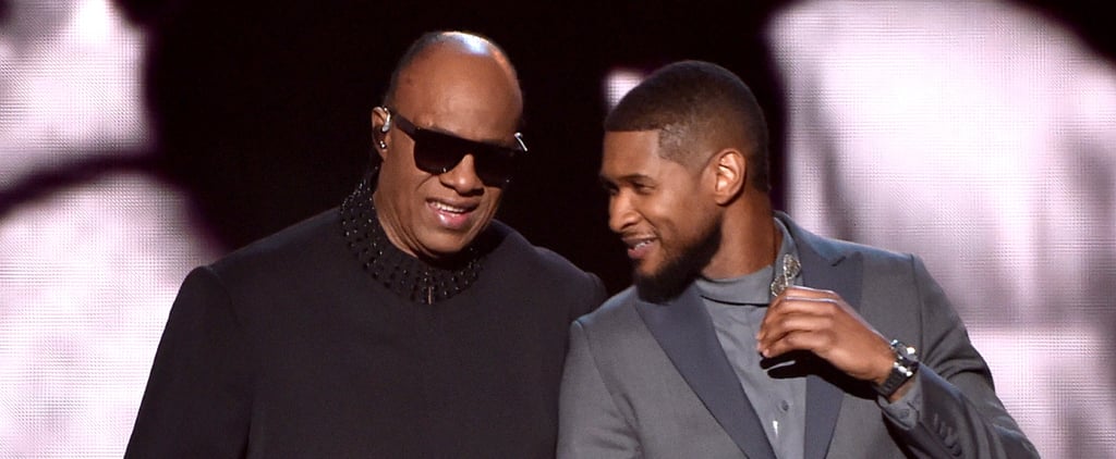 Usher and Stevie Wonder Grammys 2015 Performance