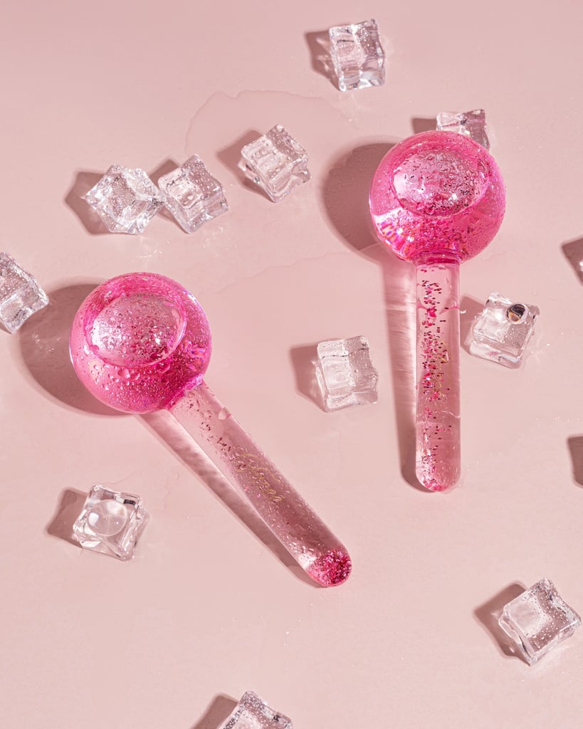 A Facial DePuffing Tool: Faceé Ice Globe Pink