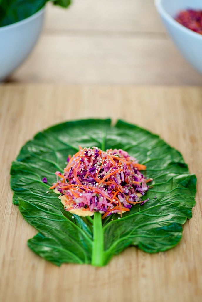 Veggie Collard Wraps