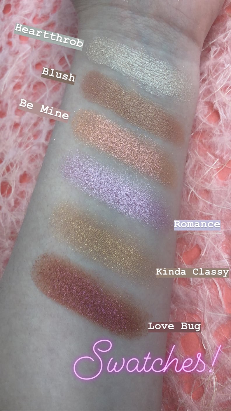 Kylie Cosmetics Valentine's Day Collection Swatches