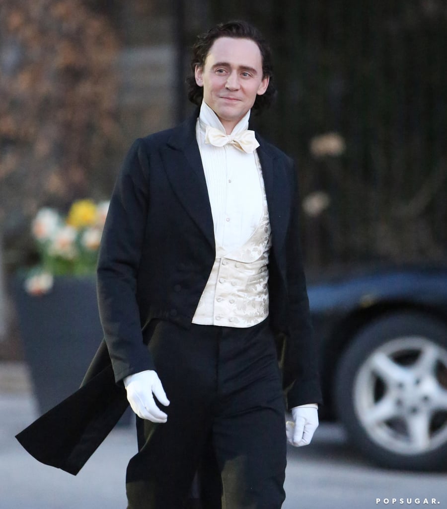 Tom Hiddleston Filming Crimson Peak | Pictures