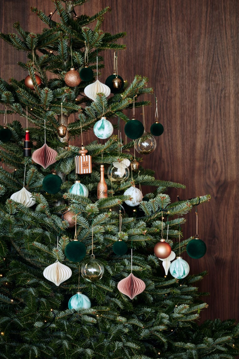 H&m christmas shop tree dress