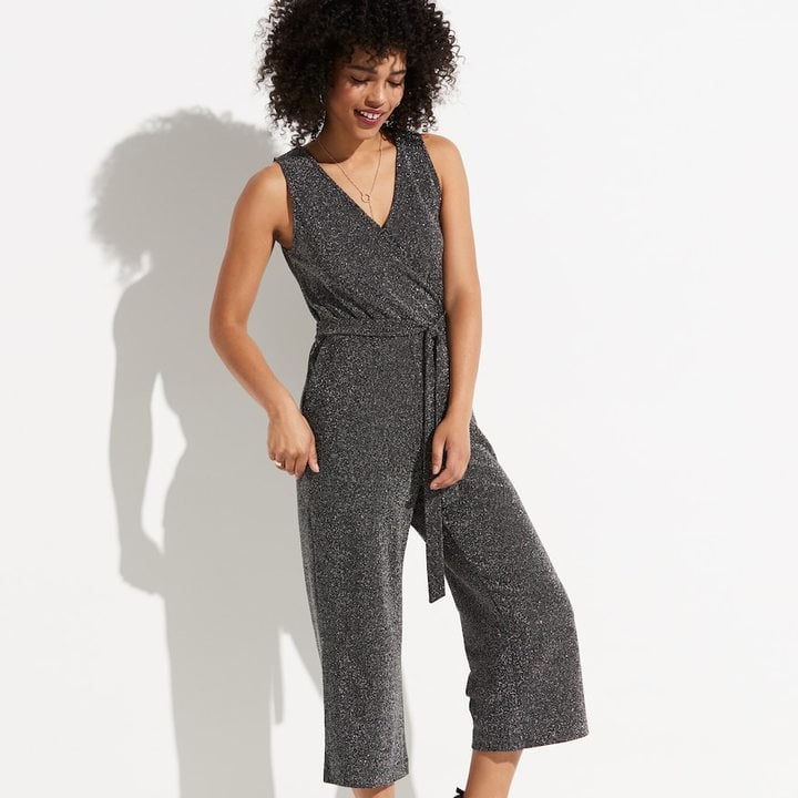 K/lab Metallic Knit Jumpsuit