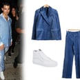 I Want to Be Wearing That: Joe Jonas's Blue Velvet Suit and Vans