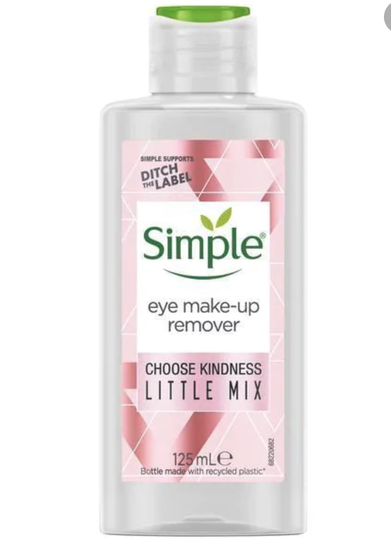 Simple x Little Mix Oil-Free Eye Make-Up Remover