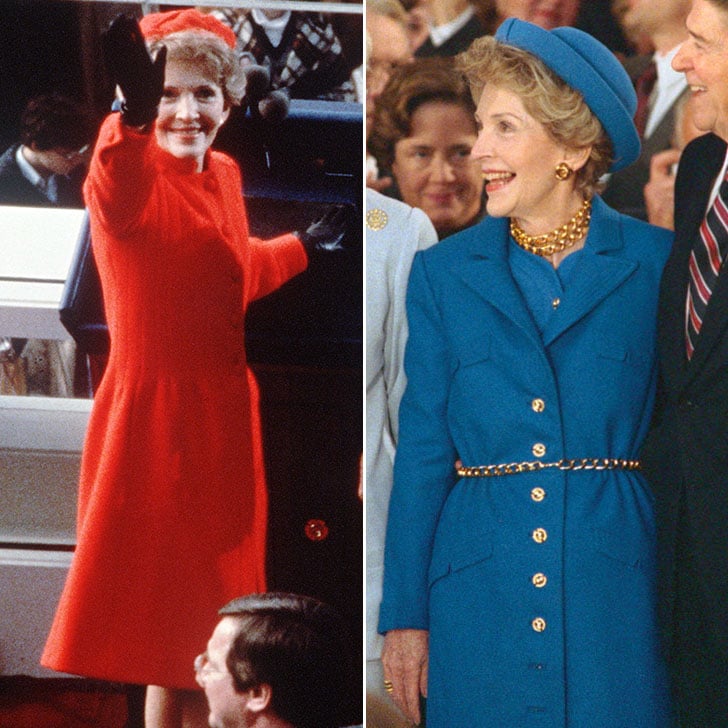 Nancy Reagan's Inauguration Day Style