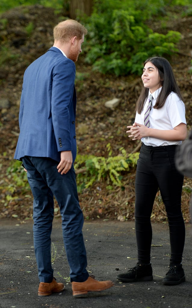 Prince Harry in Nottingham on World Mental Health Day Photos