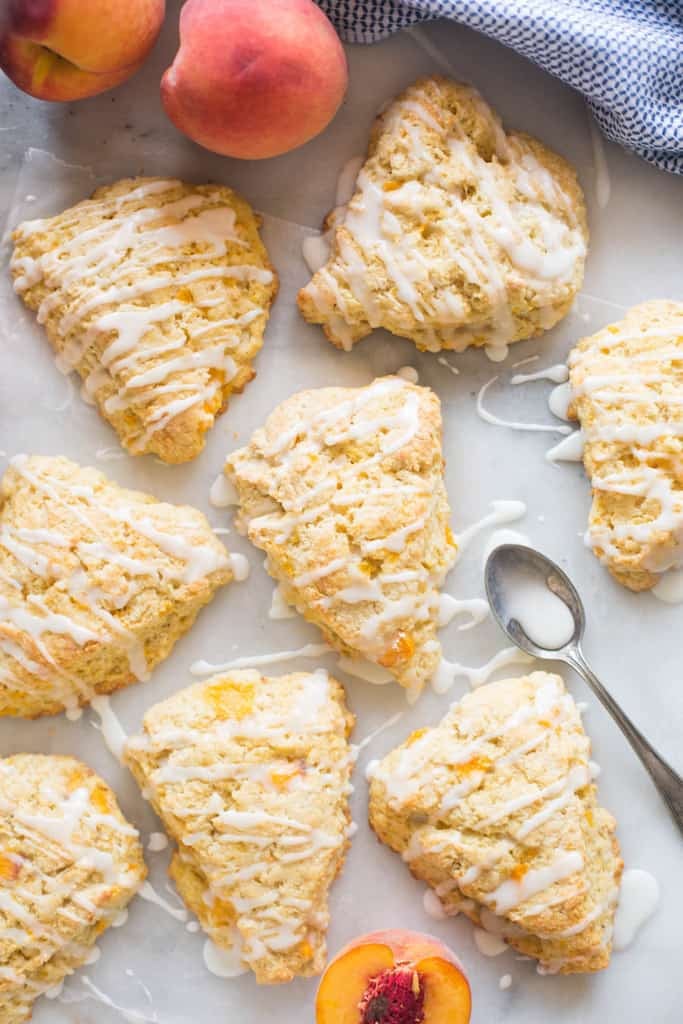 Peach Scones