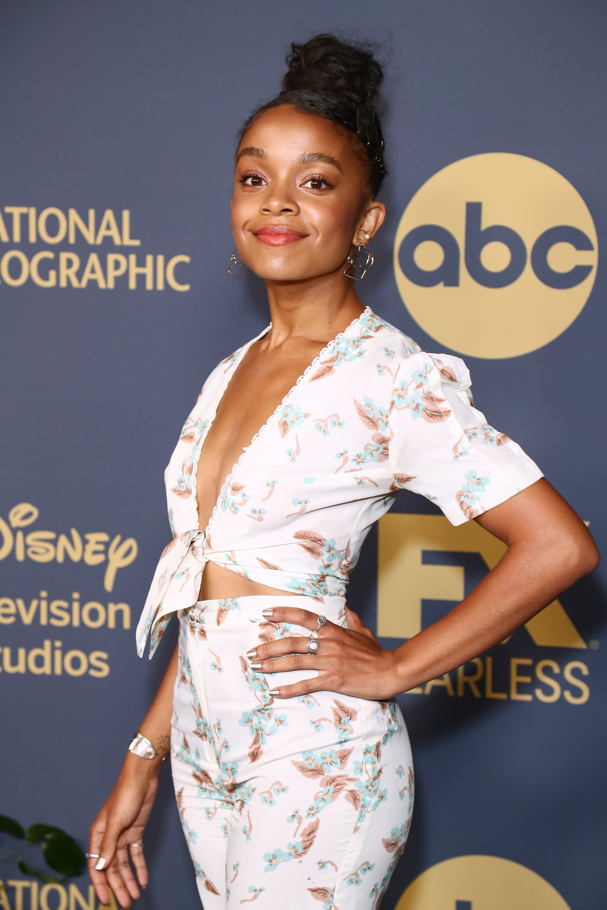 LOS ANGELES, CALIFORNIA - SEPTEMBER 22: Rachel Hilson attends Walt Disney Television Emmy Party on September 22, 2019 in Los Angeles, California. (Photo by Leon Bennett/WireImage)