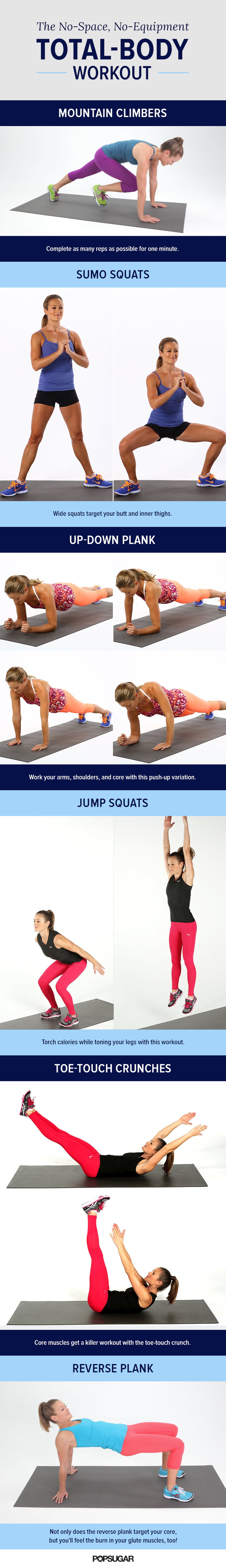 TotalBody, NoEquipment Workout PS Fitness