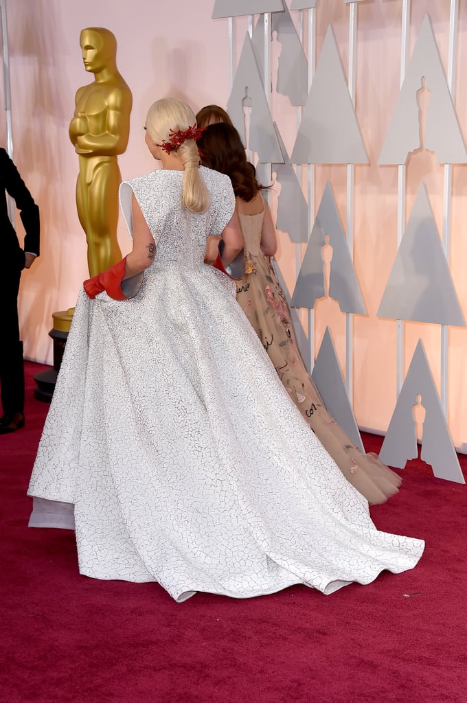 Lady Gaga's Oscars Dresses POPSUGAR Fashion Photo 27