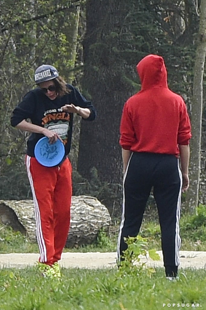 Kristen Stewart and Soko Playing in the Park Pictures 2016