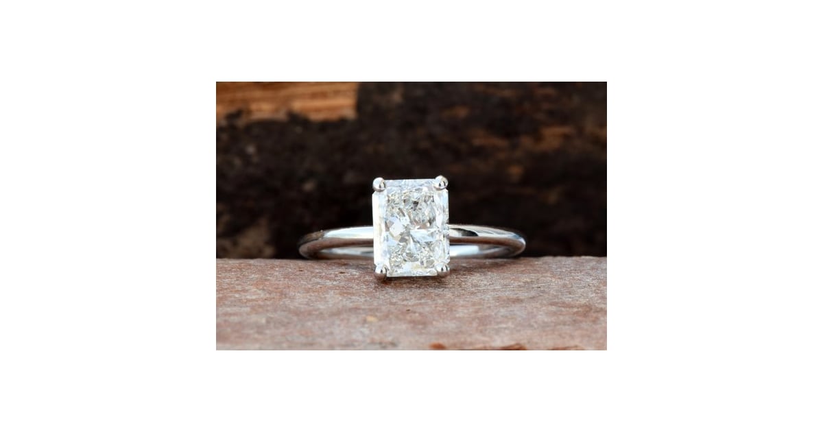 Emerald Cut Diamond Engagement Ring | Jennifer Lopez's ...