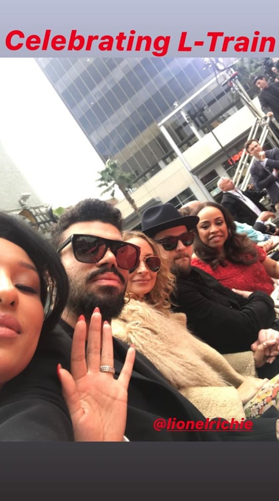 Lionel Richie and His Family at Hand and Footprint Ceremony