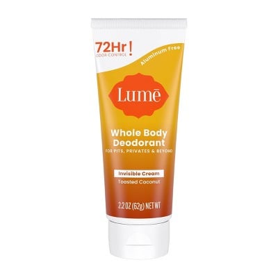 Lume Whole Body Invisible Cream Tube Deodorant