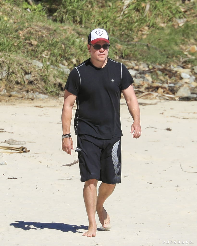 Chris Hemsworth and Matt Damon in Australia April 2017