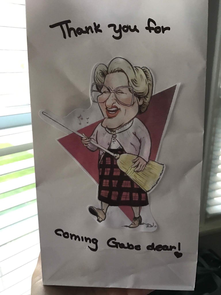 Mrs. Doubtfire Birthday Party