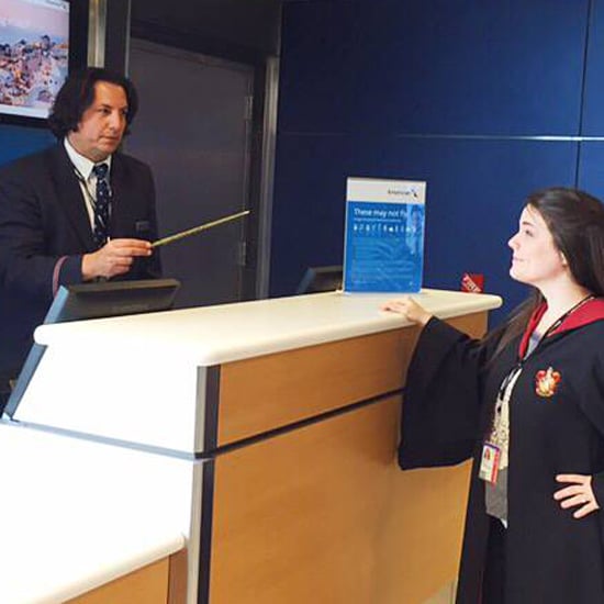 Severus Snape Look-Alike Works For American Airlines