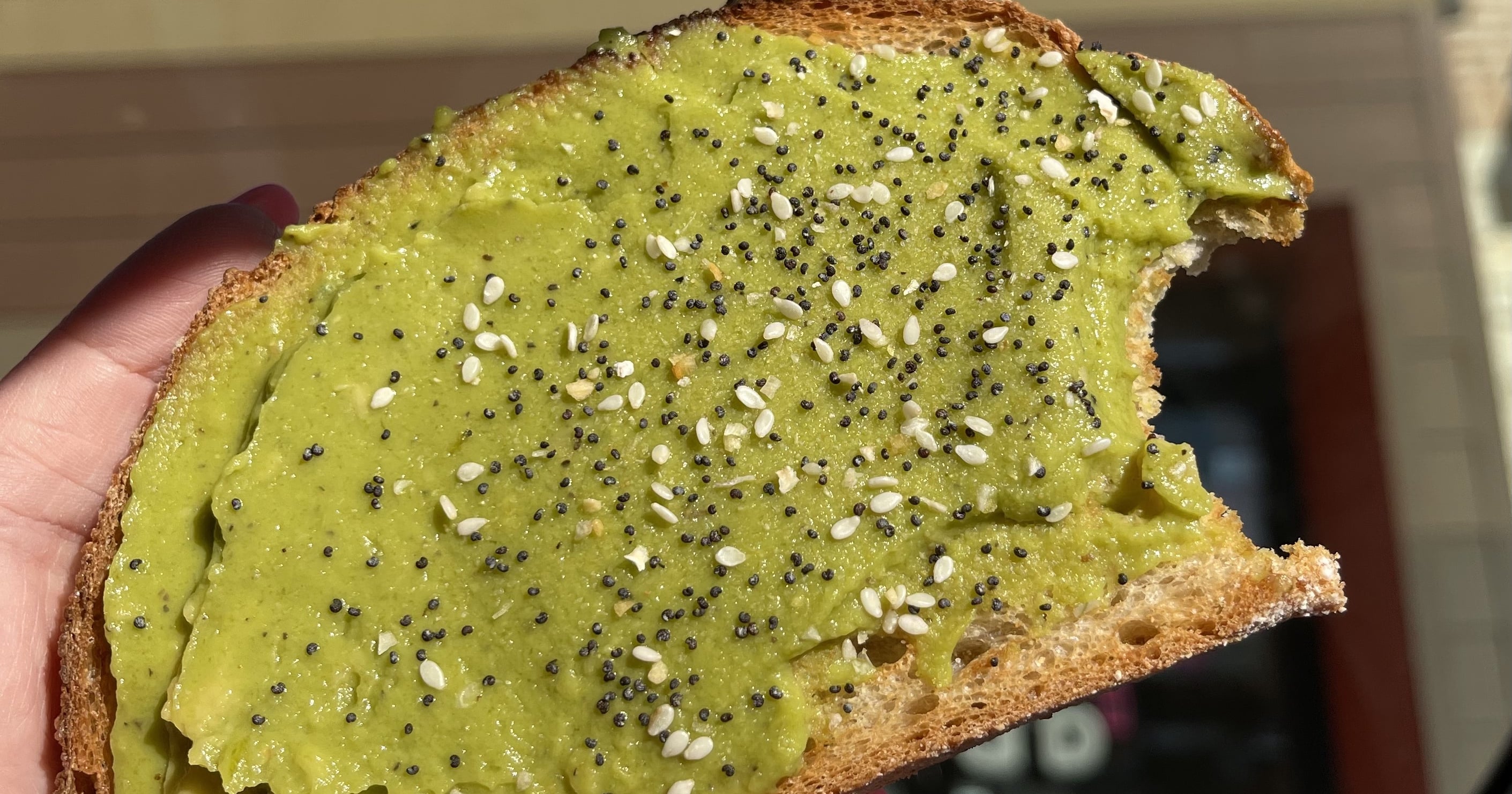dunkin-donuts-avocado-toast-review-popsugar-food
