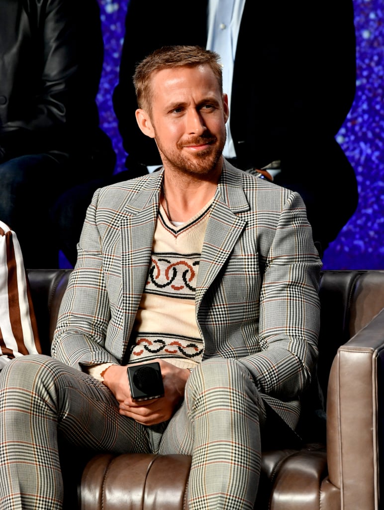 Ryan Gosling Promoting First Man Pictures