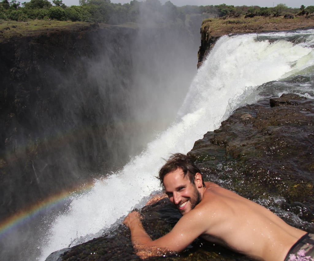 Swim in Devil's Pool at Victoria Falls in Africa | Things ...