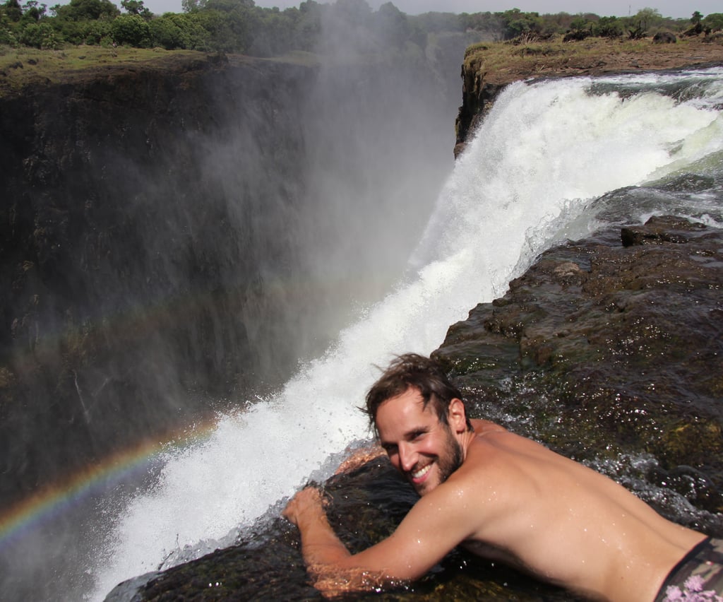 Swim in Devil's Pool in Zambia Swim in Devil's Pool in Zambia
