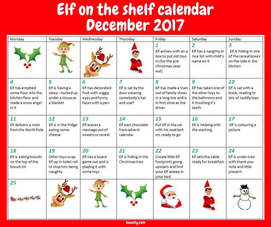 Elf on the Shelf Cheat Sheet | POPSUGAR Moms