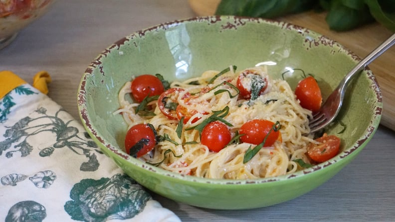 Quick Angel Hair Pasta Salad With Chilli · Chef Not Required