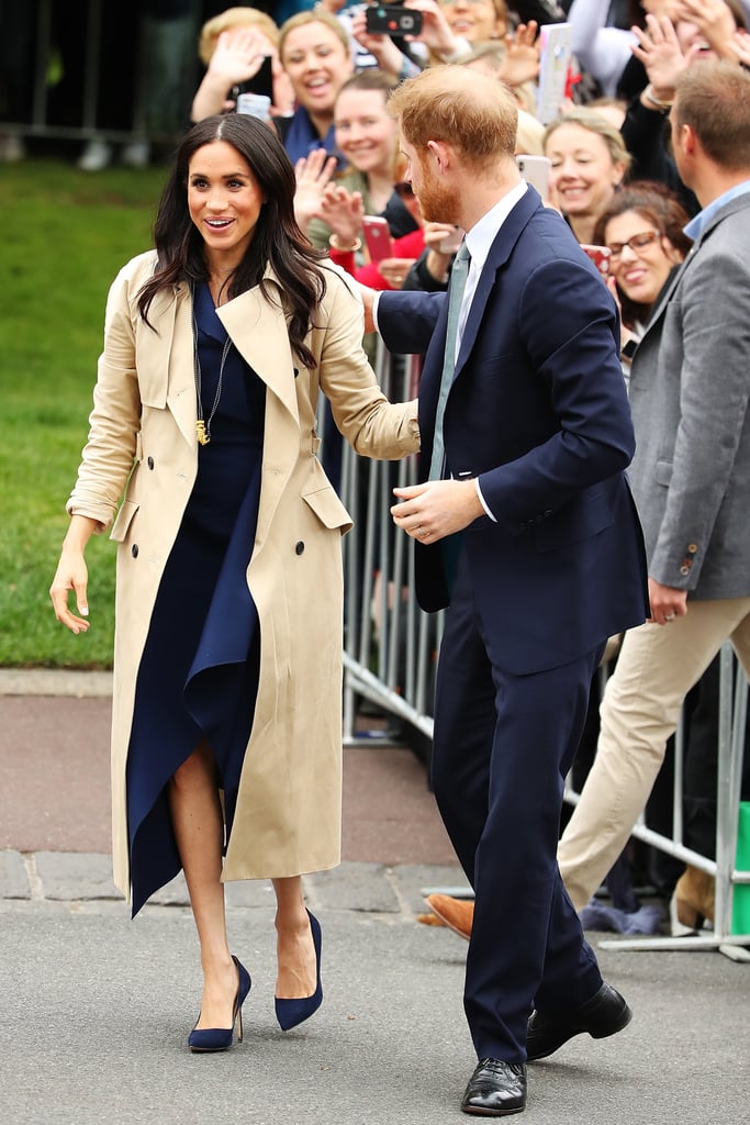 Meghan Markle Wears Dion Lee Dress October 2018