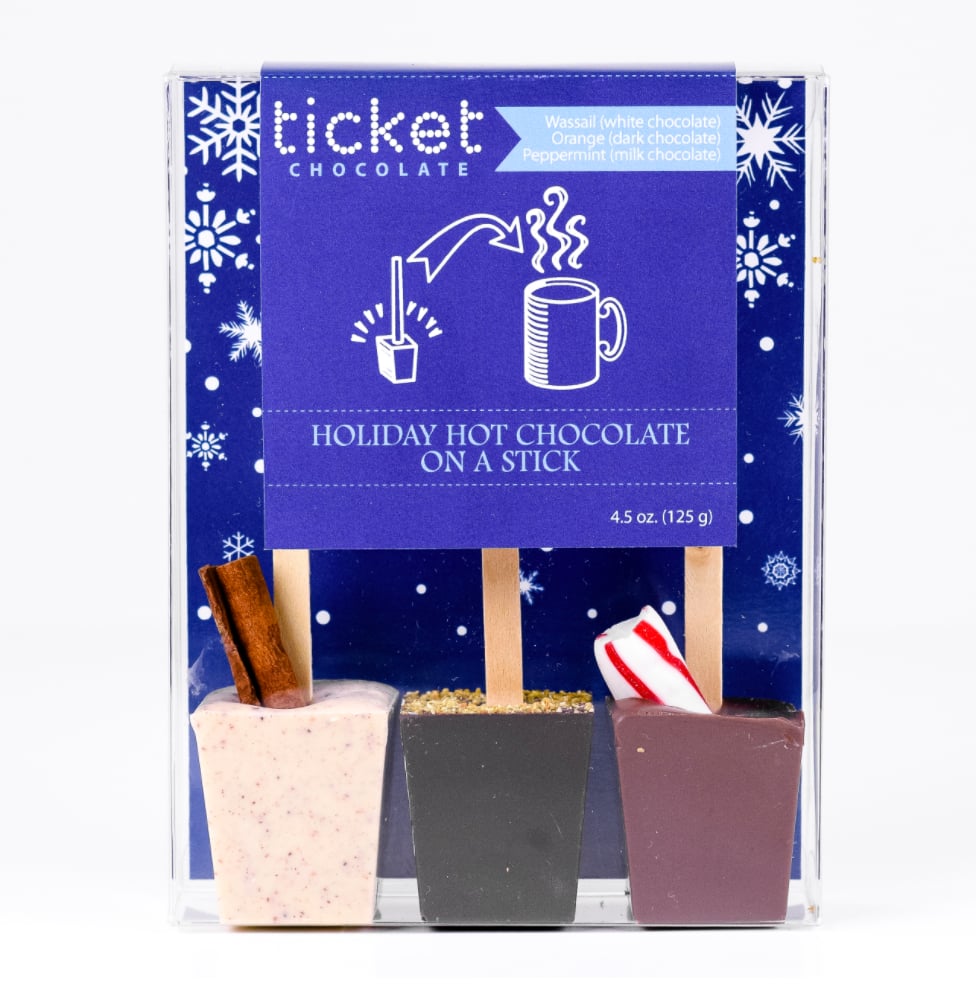 Ticket Chocolate Hot Chocolate on a Stick ($15 for pack of 3)