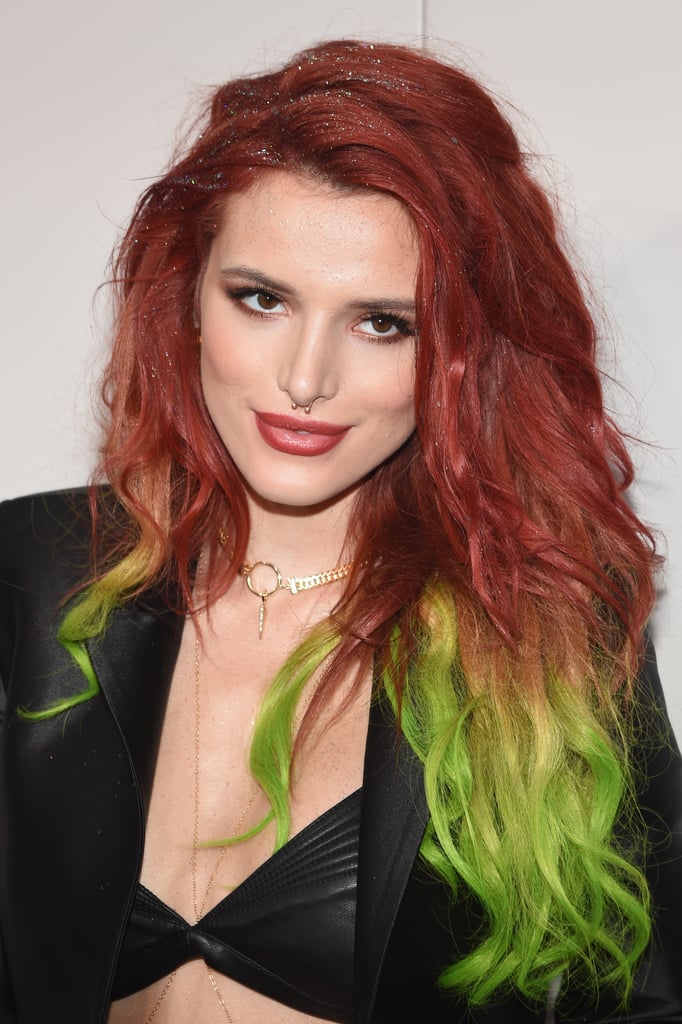 Bella Thorne's Rainbow Hair at the American Music Awards ...