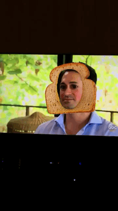 The Bachelorette With Bread Face