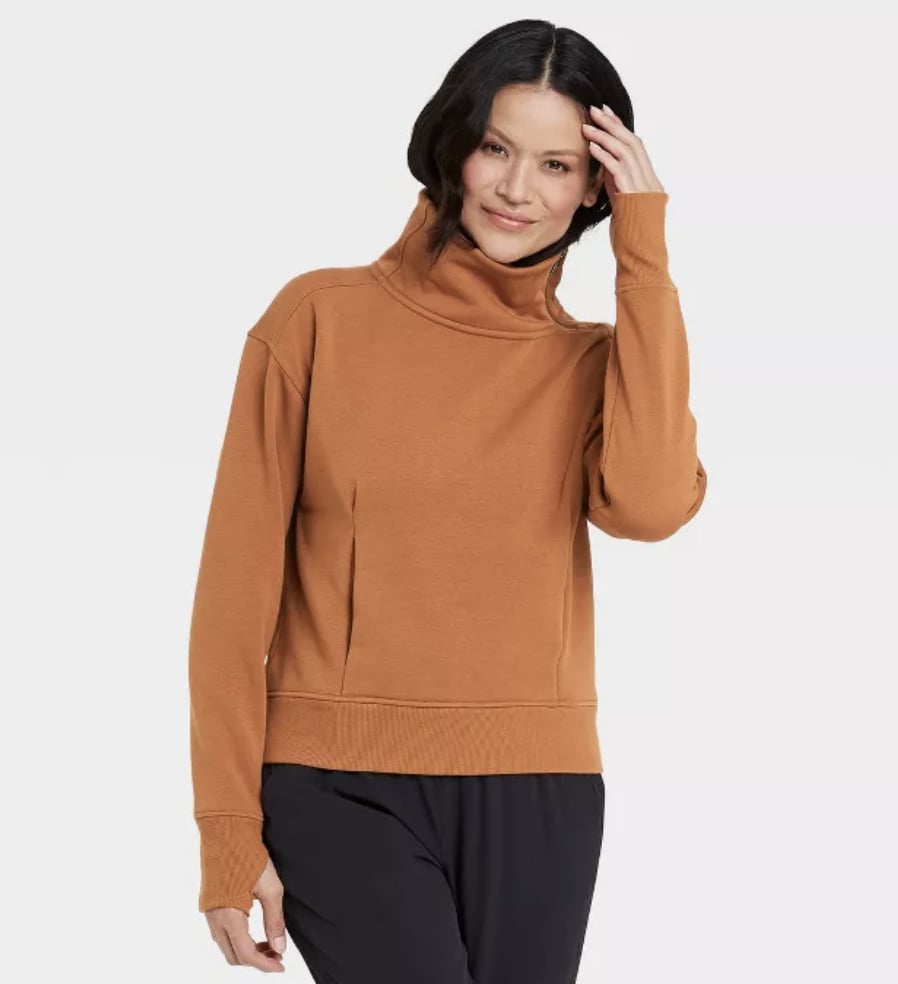 Asymmetrical Zip Sweatshirt