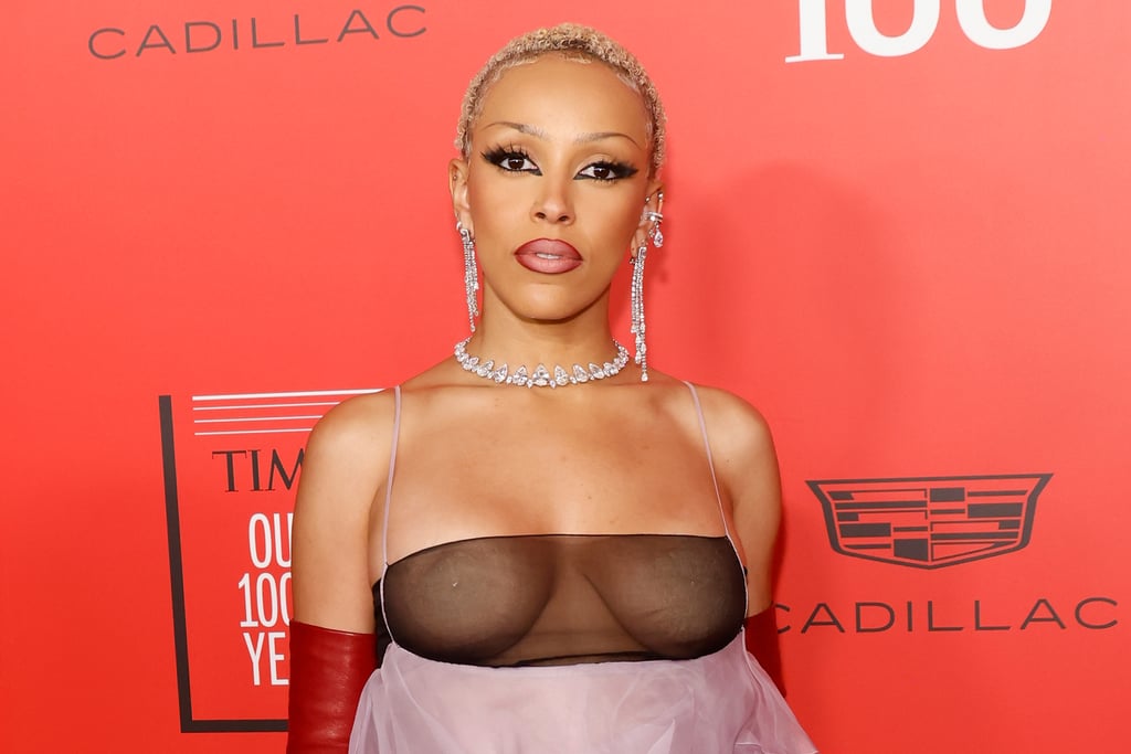 Doja Cat Wears Sheer Valentino Dress to the Time100 Gala