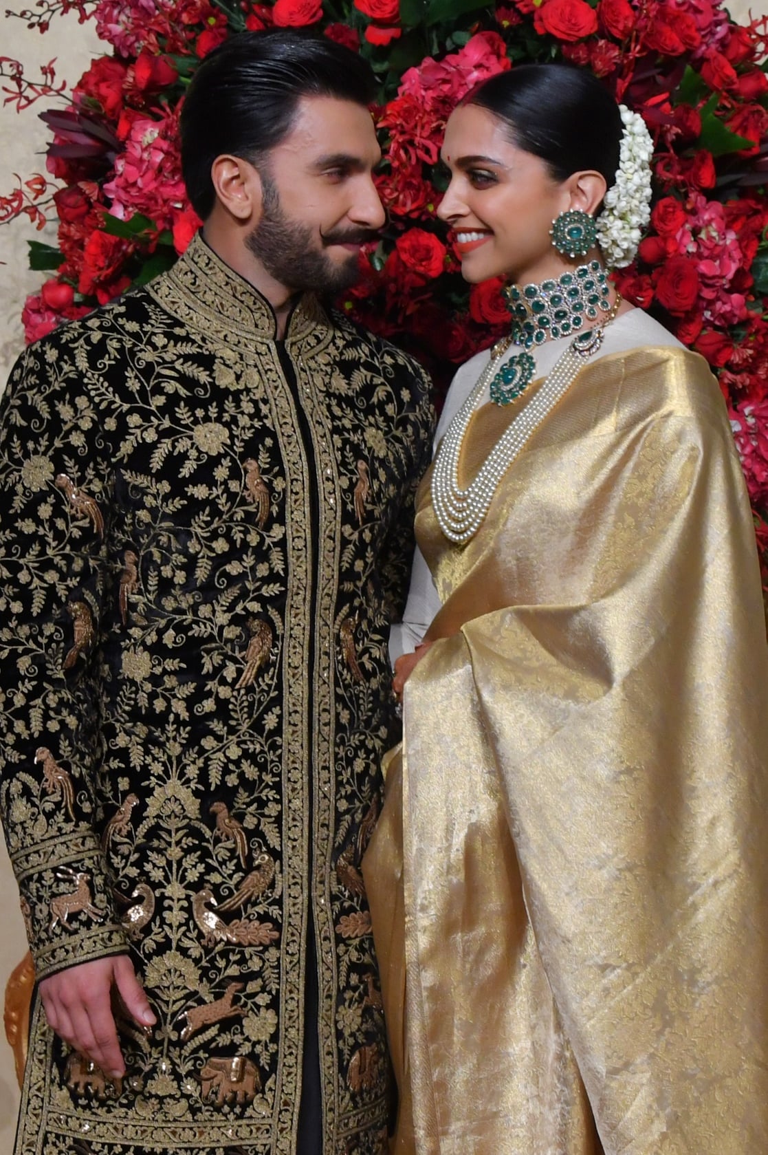 ranveer singh reception dress