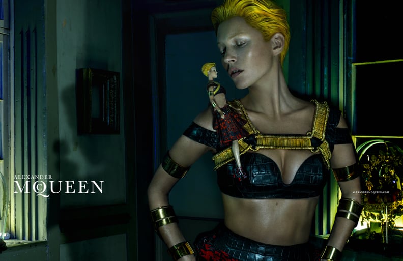 Kate Moss in Alexander McQueen Spring 2014 Campaign