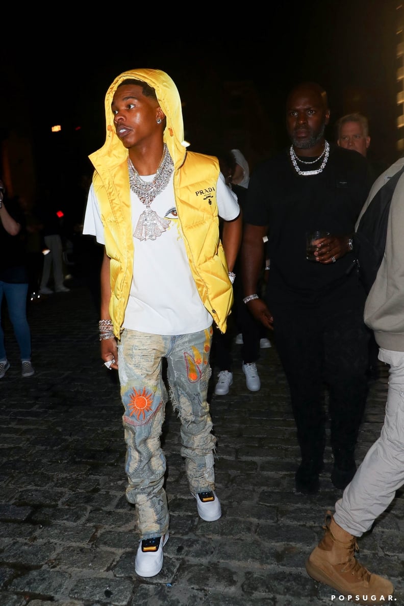 Lil Baby at the 2021 Met Gala Afterparty