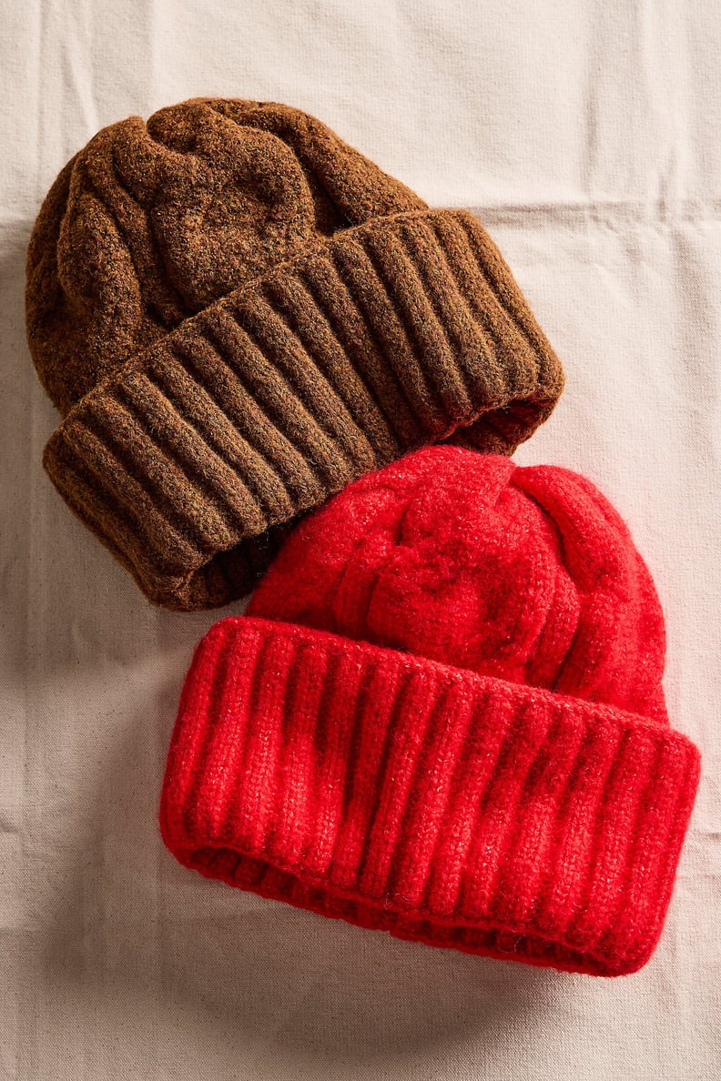 A Chunky-Knit Beanie