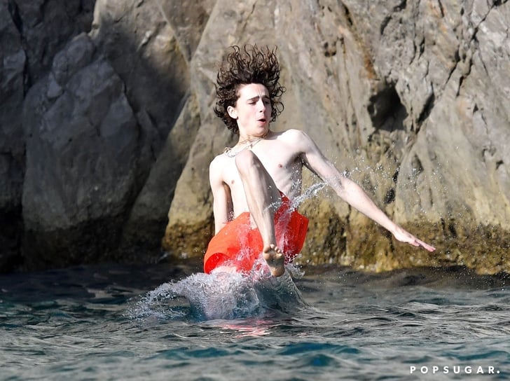 Timothée Chalamet Lily-Rose Depp Kissing on a Boat in ...